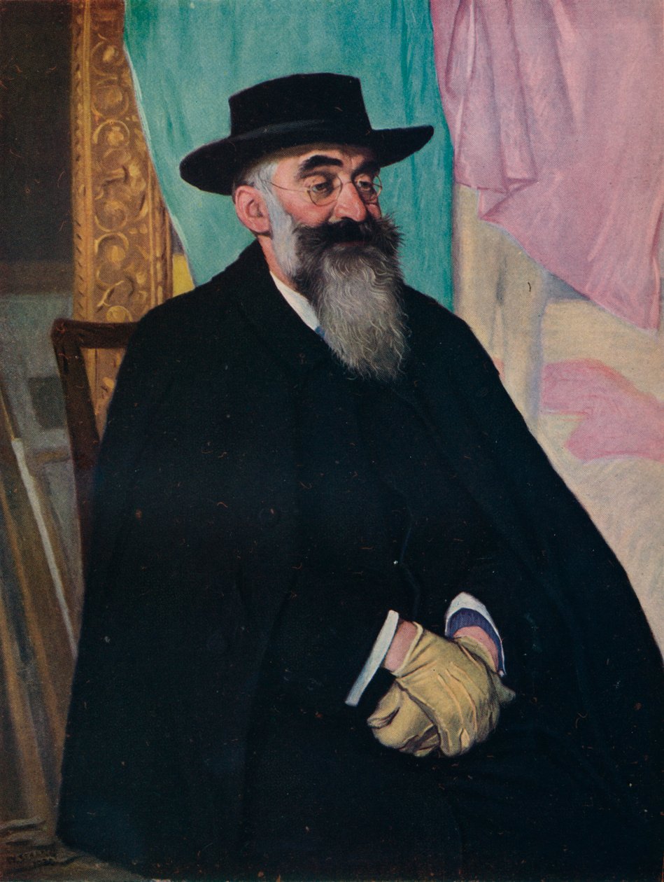 Portræt af Lucien Pissarro, Esq, 1920 af William Strang