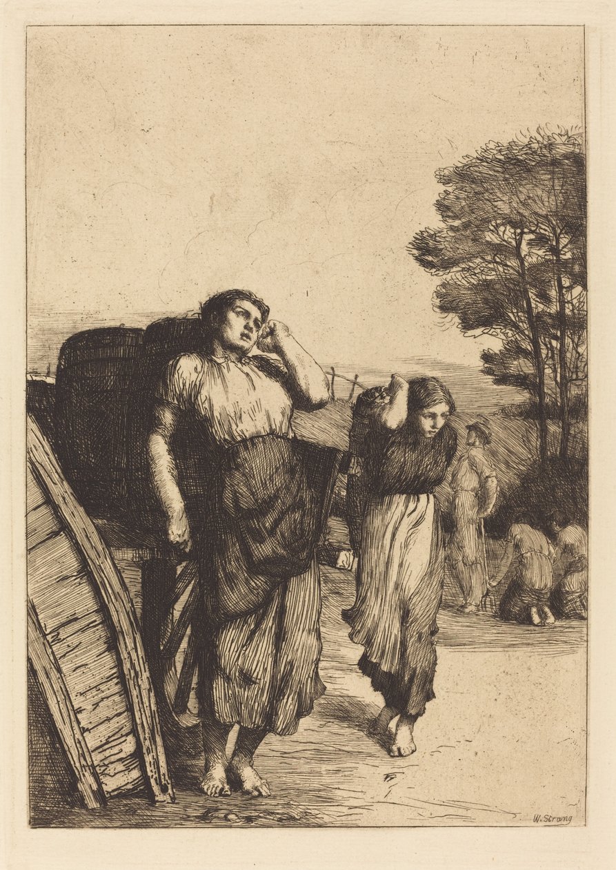 Kartoffelløftning af William Strang