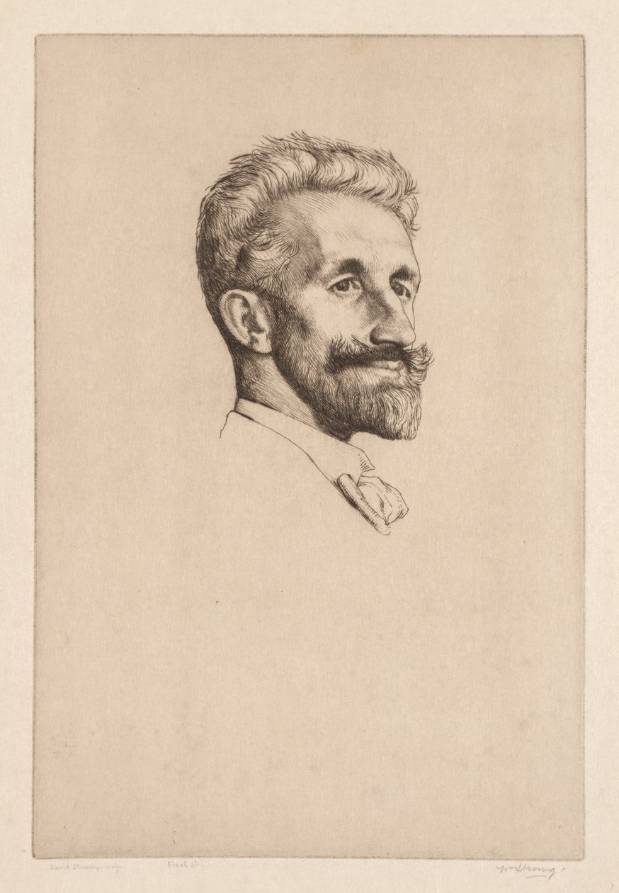 Robert Bontine Cunningham Graham af William Strang