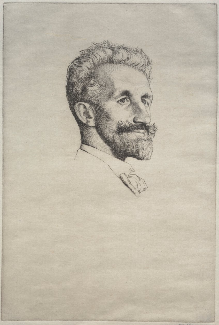 Robert Bontine Cunningham Graham, 1898. af William Strang