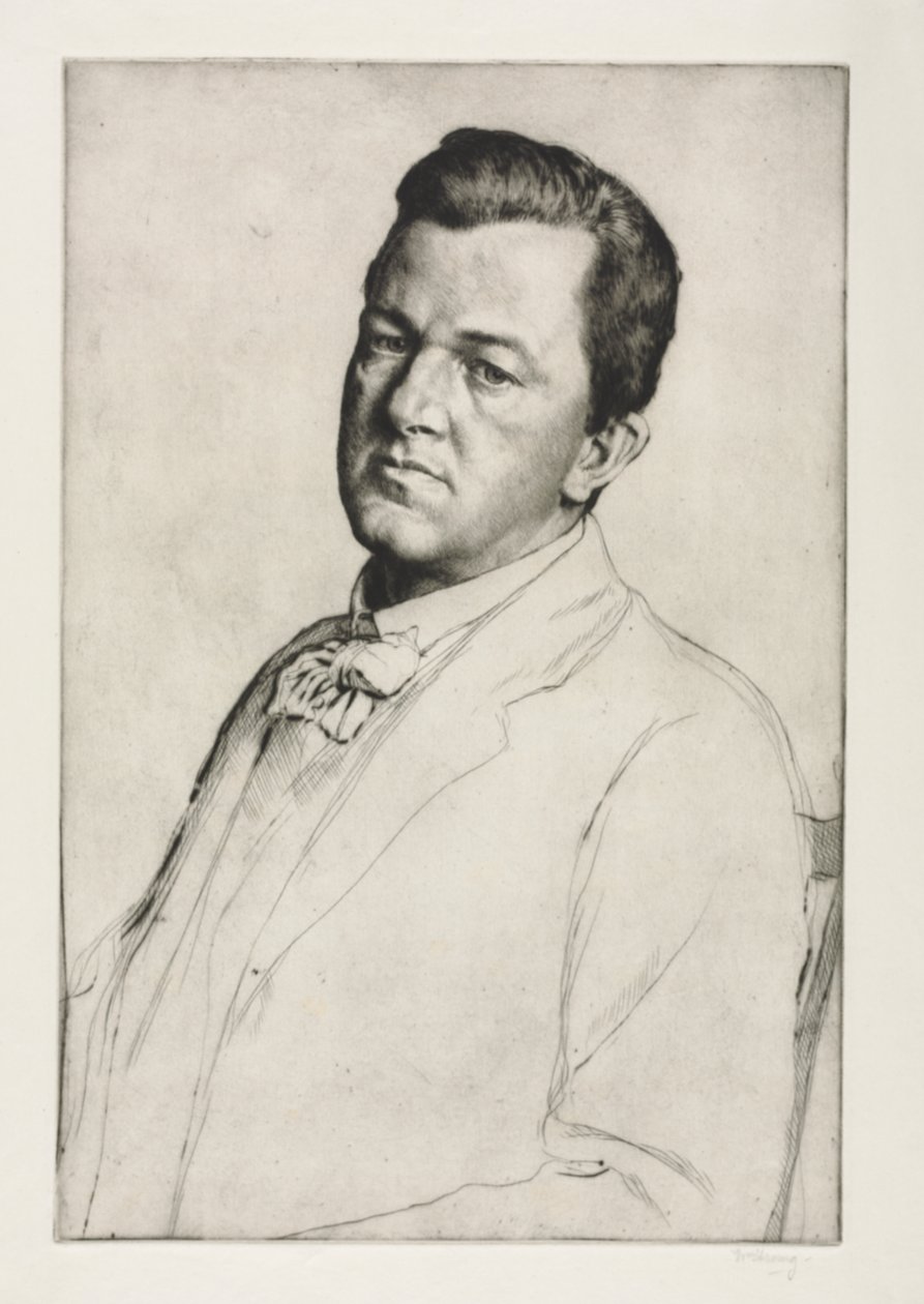 Sir Charles Holroyd af William Strang