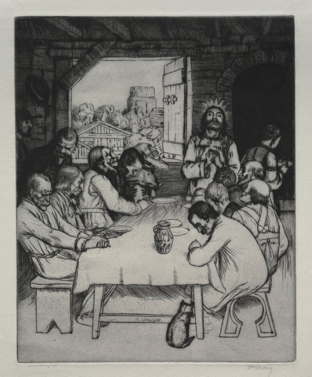 Den sidste nadver af William Strang