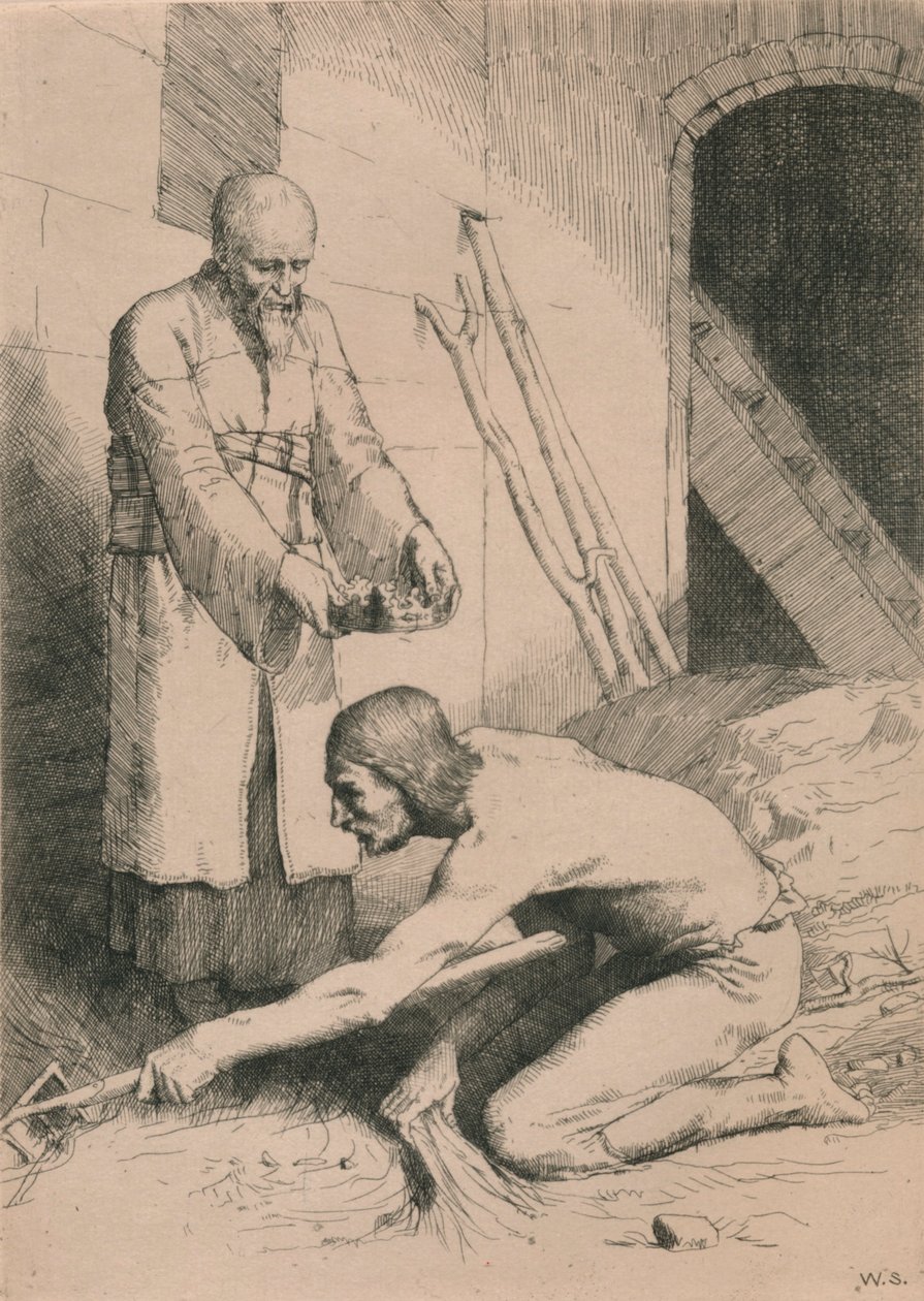 Manden med Muckrake, c1916 af William Strang