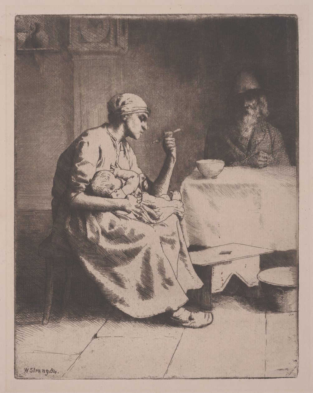 Moderen af William Strang