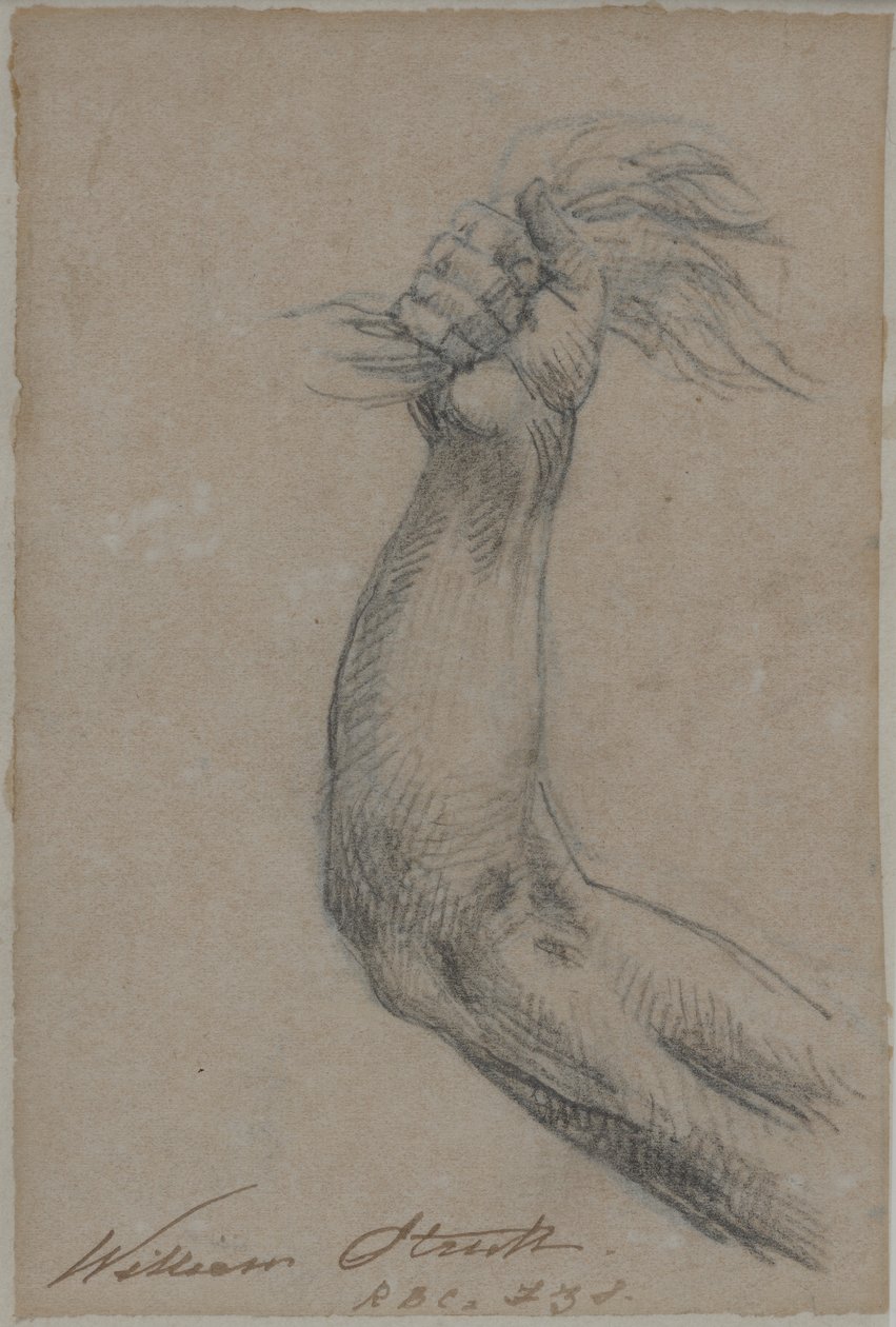 Studie til et tabt maleri af Hercules af William Strutt