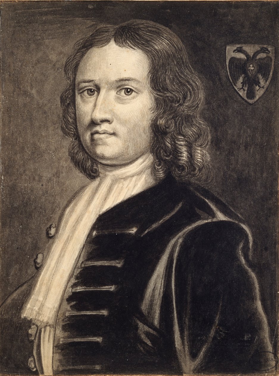 Selvportræt, 1700-1740 af William Stukeley