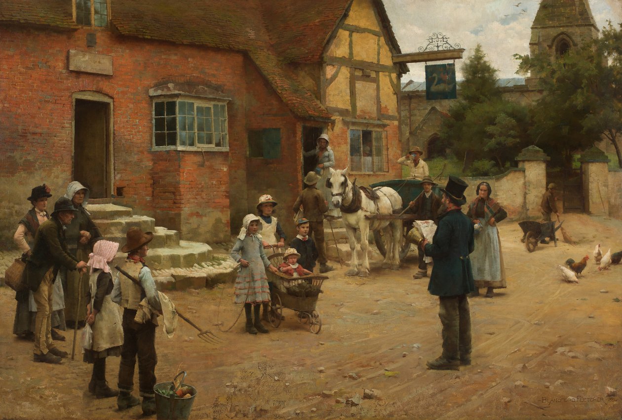 O Yez, O Yez af William Teulon Blandford Fletcher