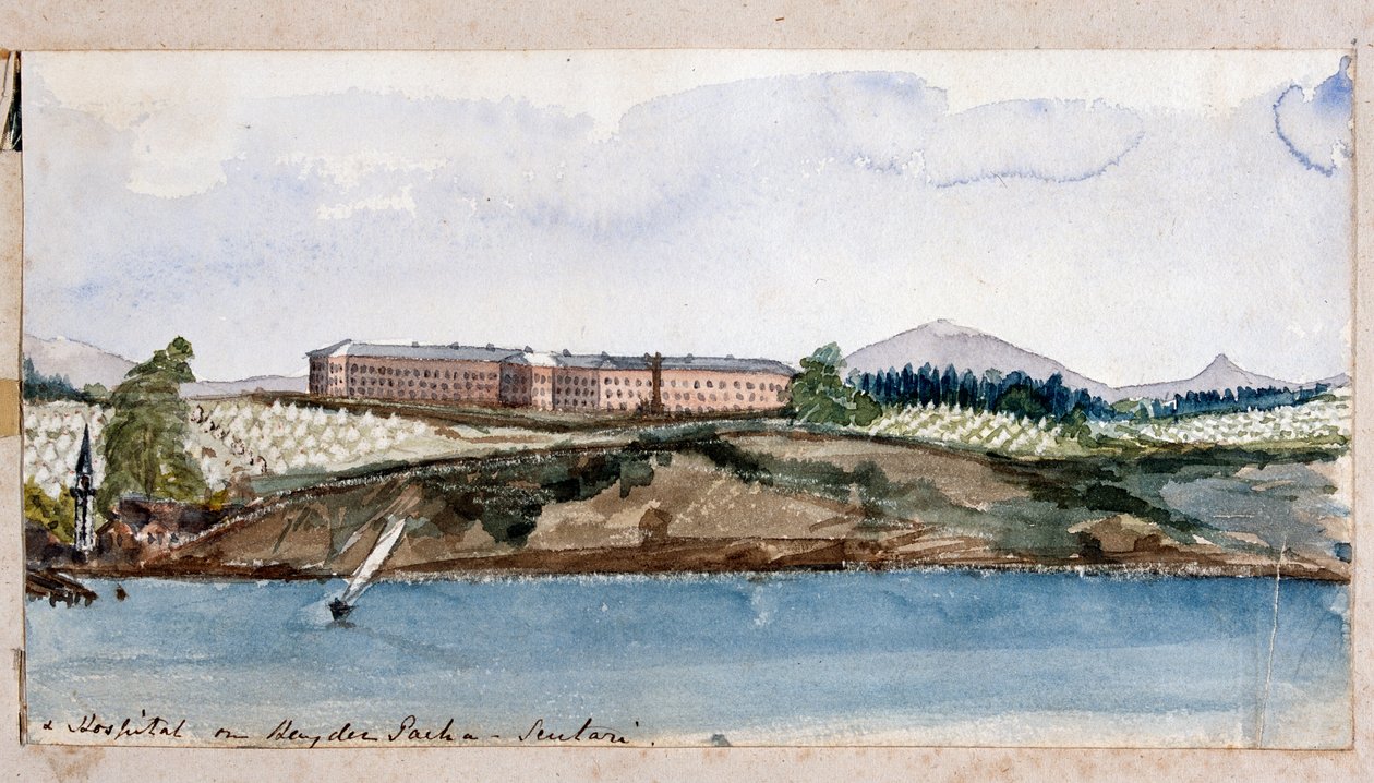 Hospital på Haydr [Sikki] Pacha - Scuttery? af William Thomas Markham