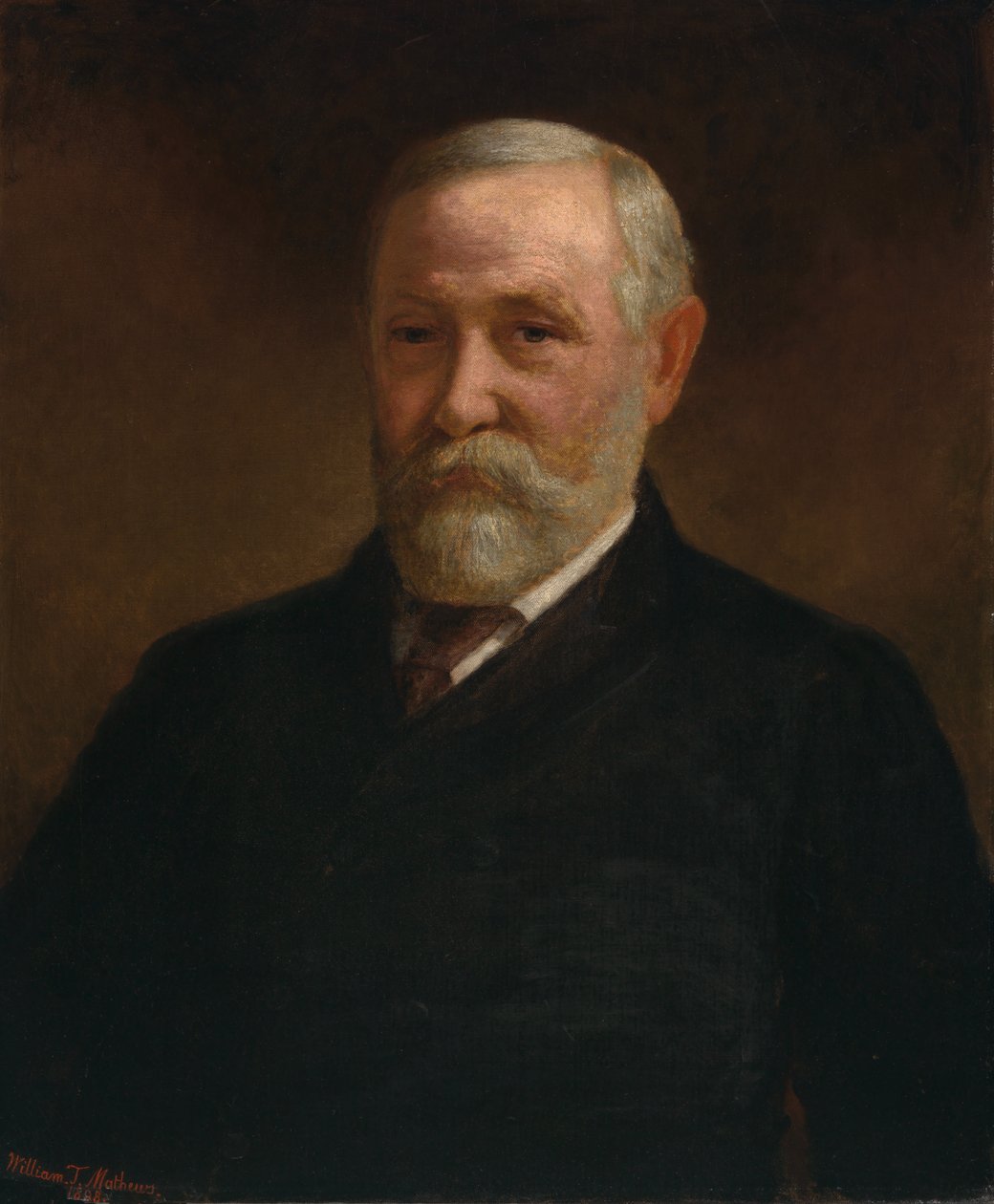 Benjamin Harrison, 1899. af William Thomas Mathews
