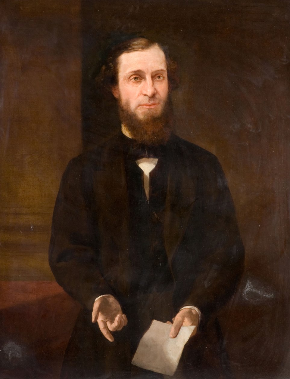 Portræt af Edwin Yates, 1800-tallet. af William Thomas Roden