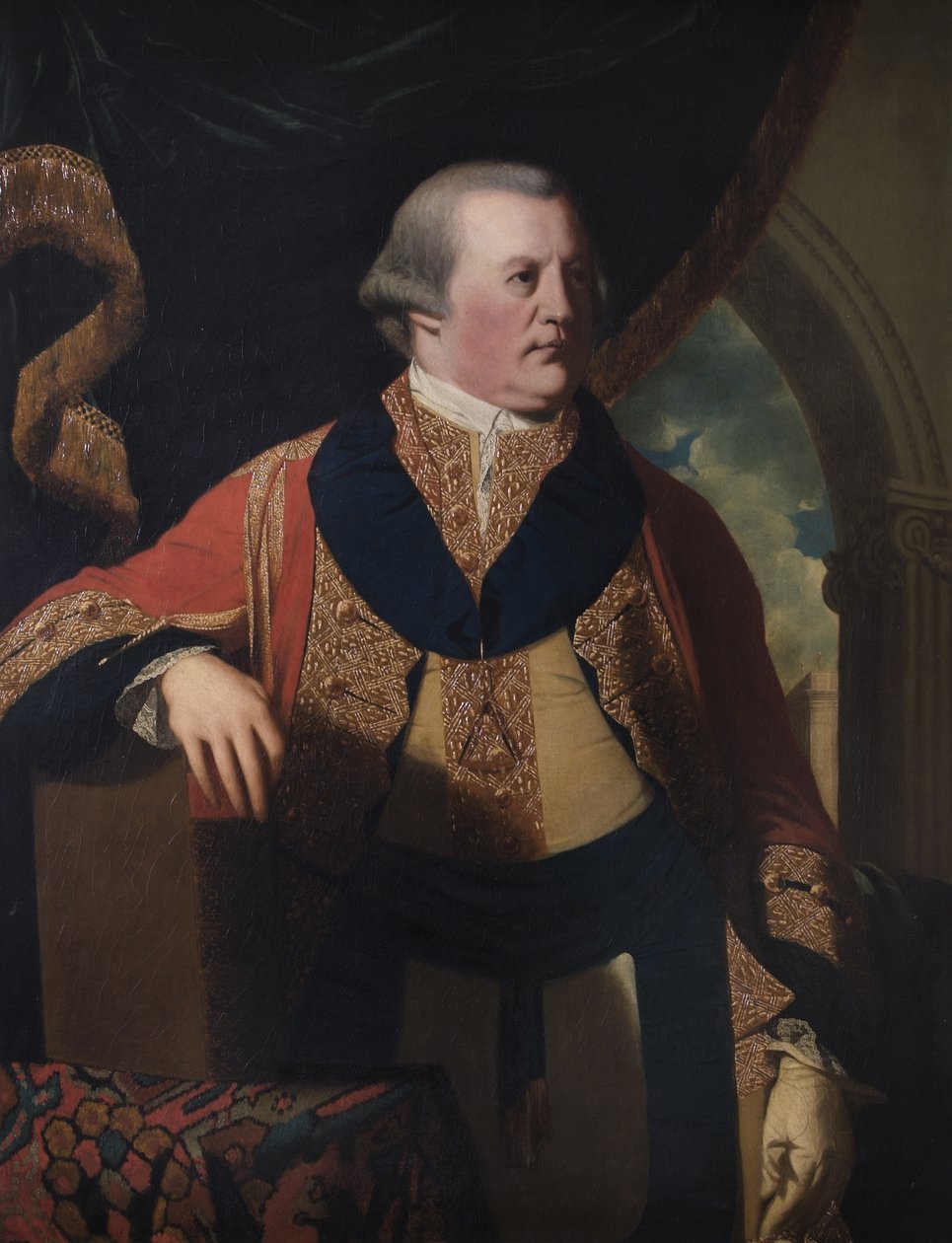 Cadwallader, Lord Blayney, ca.1766 af William Thompson
