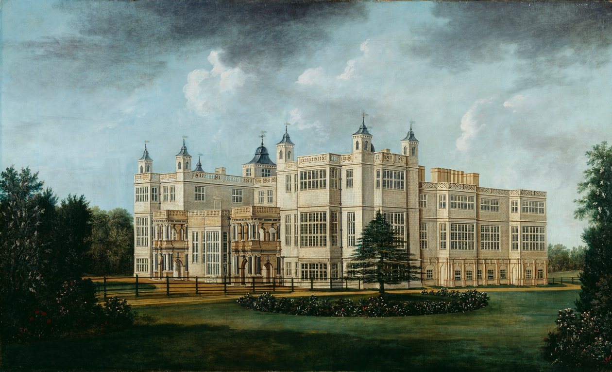 Audley End House, Saffron Walden, Essex, 1700-tallet af William Tomkins