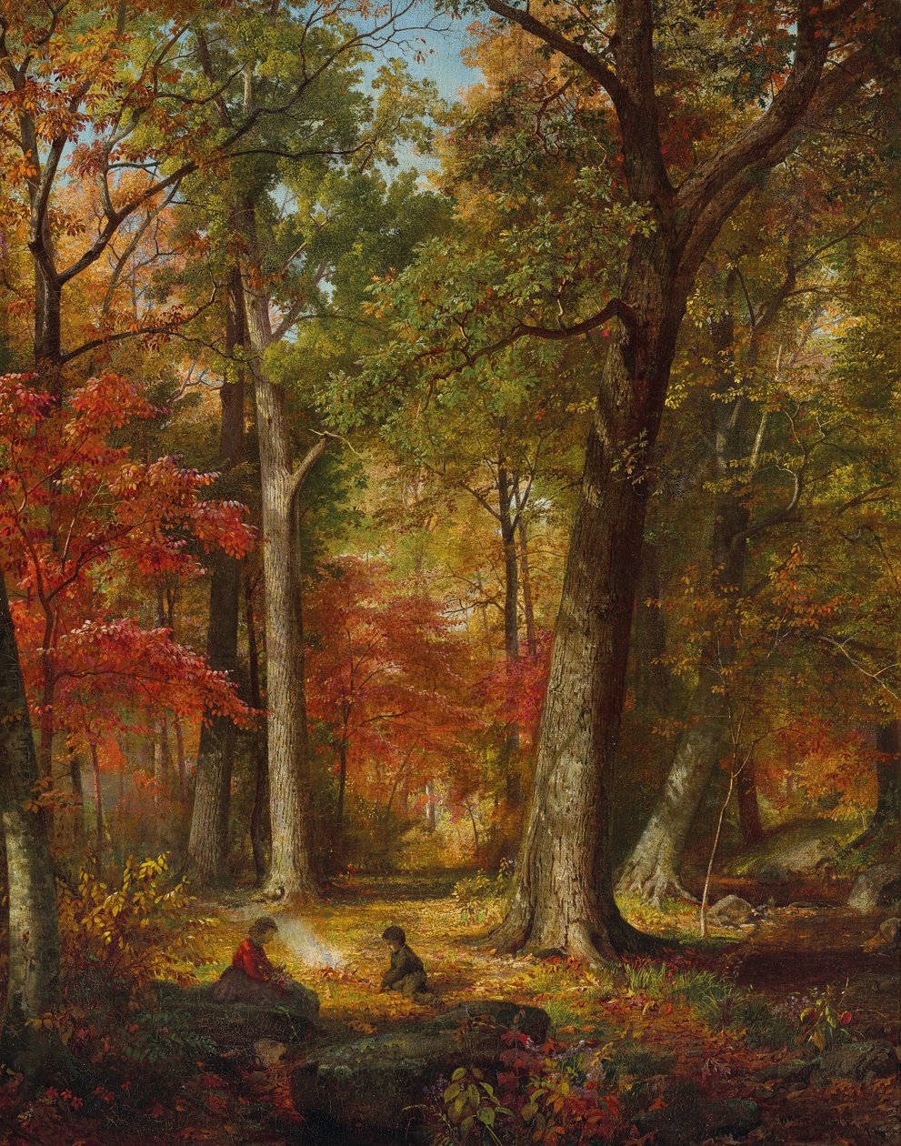 Efterårsskoven af William Trost Richards
