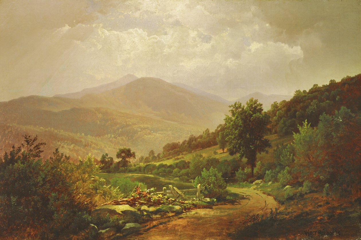 Bouquet Valley i Adirondacks af William Trost Richards