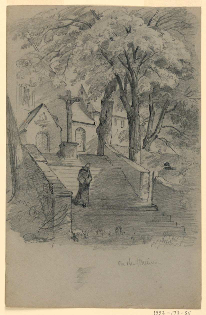 Kirke, Tyskland af William Trost Richards