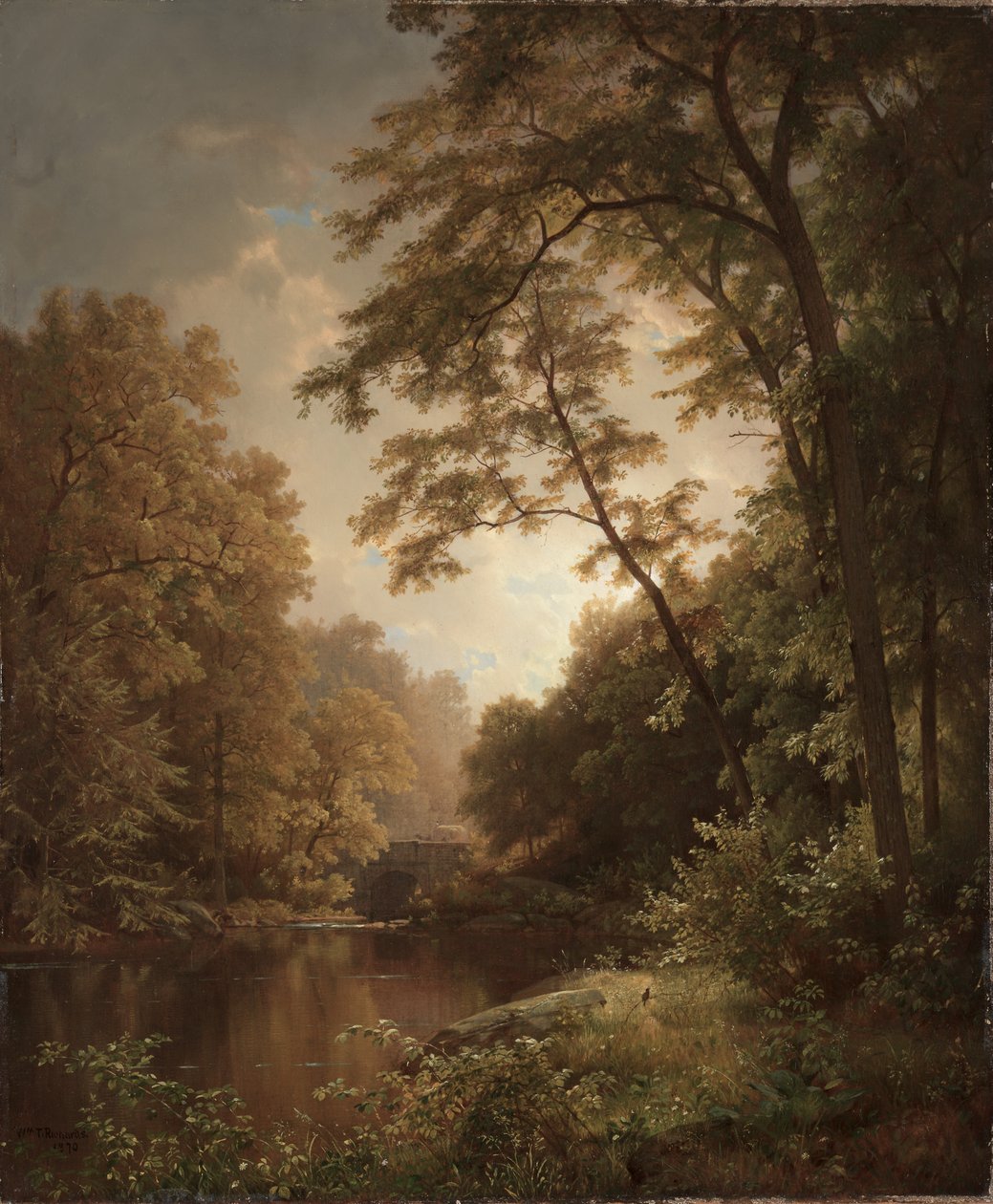 junidag, 1870. af William Trost Richards