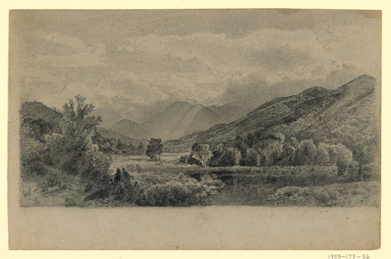 Landskab, Tyskland af William Trost Richards