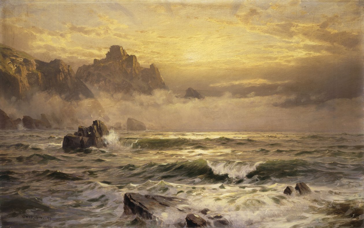 Mornings Mist, Guernsey, 1898 af William Trost Richards