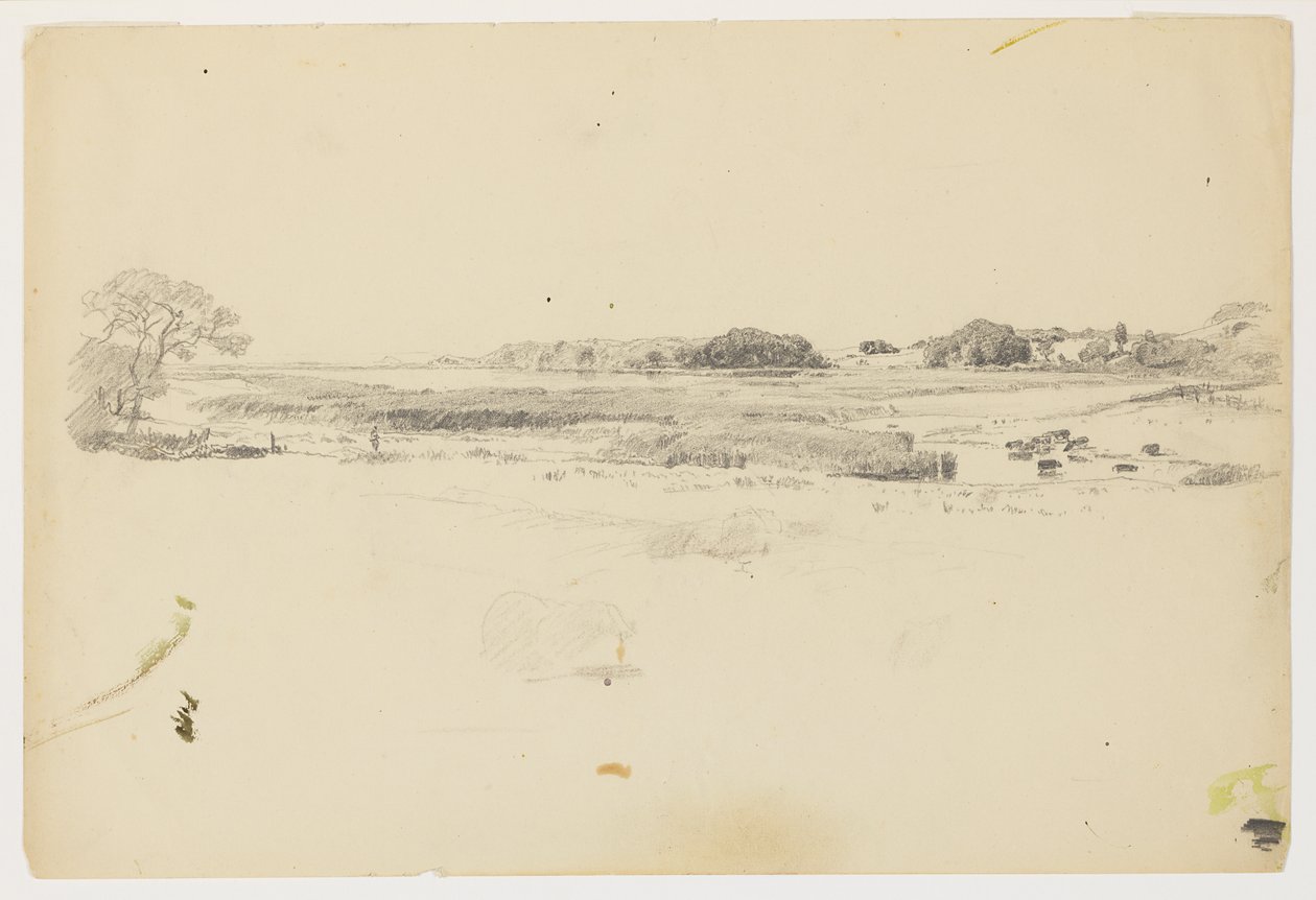 Undersøgelse af kysten, Rhode Island af William Trost Richards