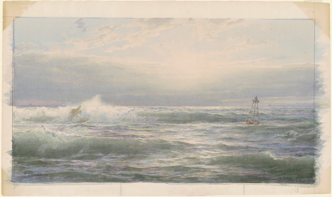 Klokkebøjen af William Trost Richards