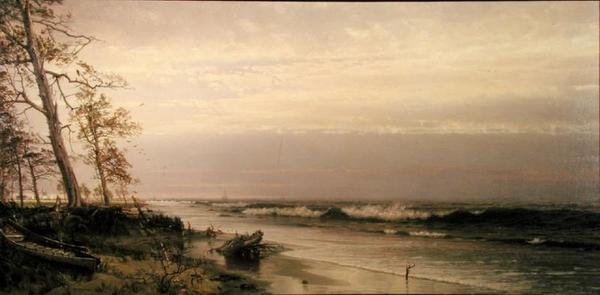 Kysten af New Jersey af William Trost Richards