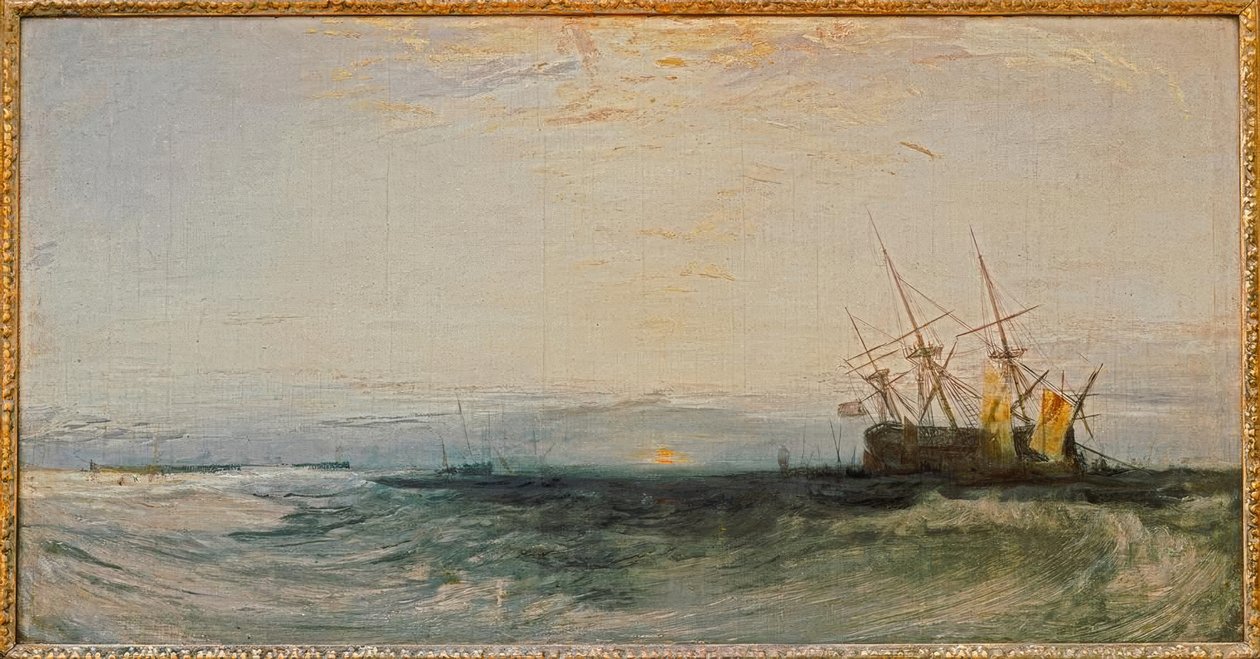 Et skib i jorden af Joseph Mallord William Turner