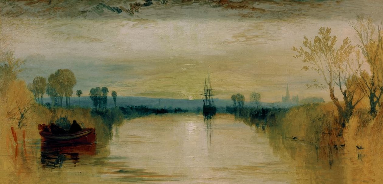 Chichester-kanalen af Joseph Mallord William Turner