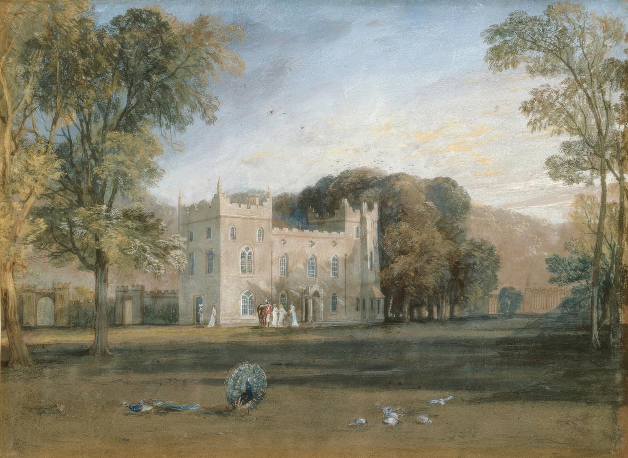 Clontarf Castle, Co. Dublin af Joseph Mallord William Turner