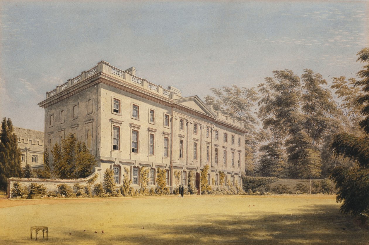 Corpus Christi College, Oxford, af Joseph Mallord William Turner