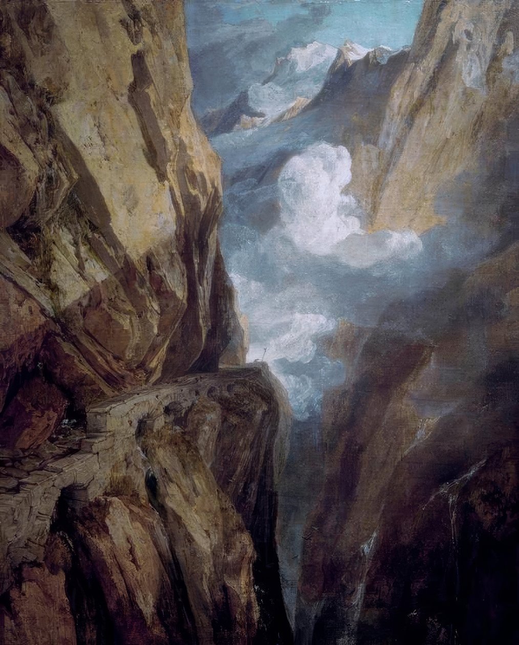 St. Gotthard-passet af Joseph Mallord William Turner