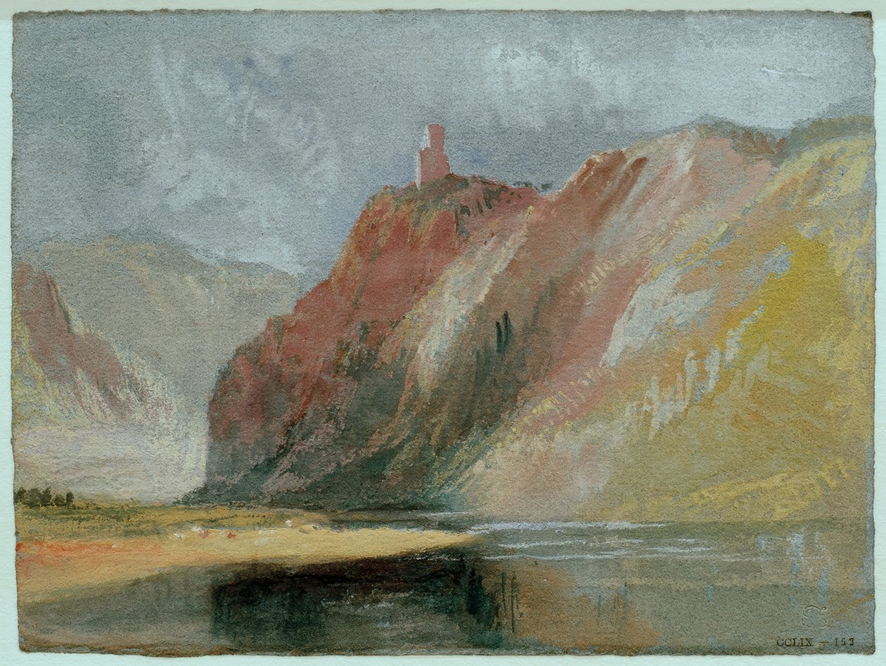 Die Klosterruine Wolf af Joseph Mallord William Turner