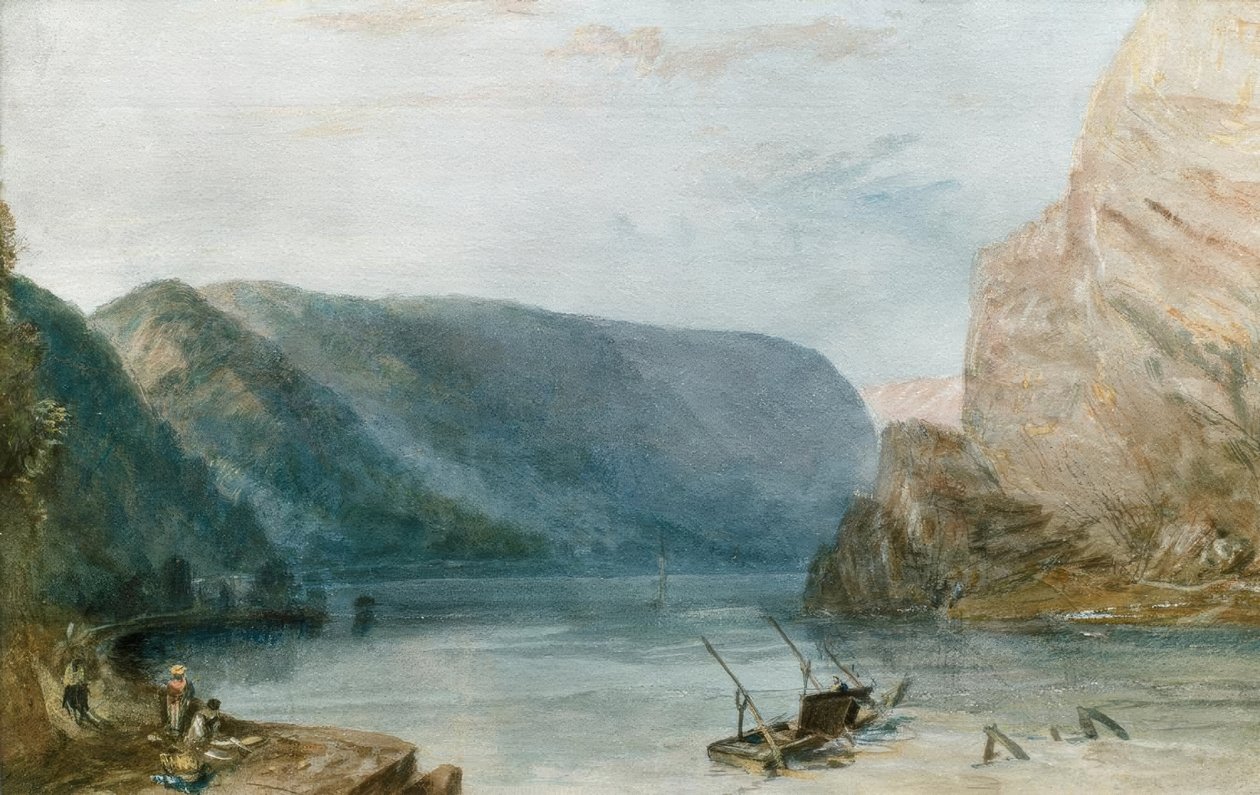Die Lorelei af Joseph Mallord William Turner