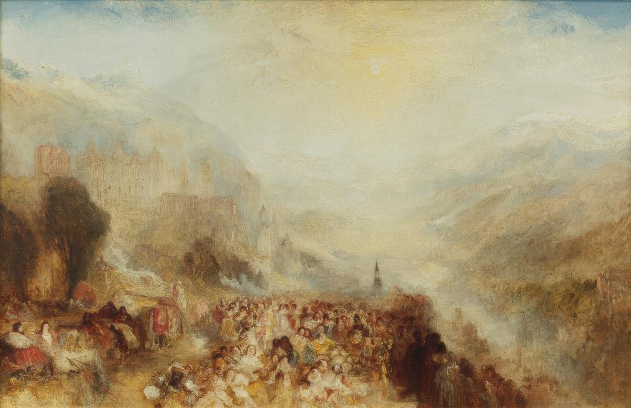 Heidelberg af Joseph Mallord William Turner