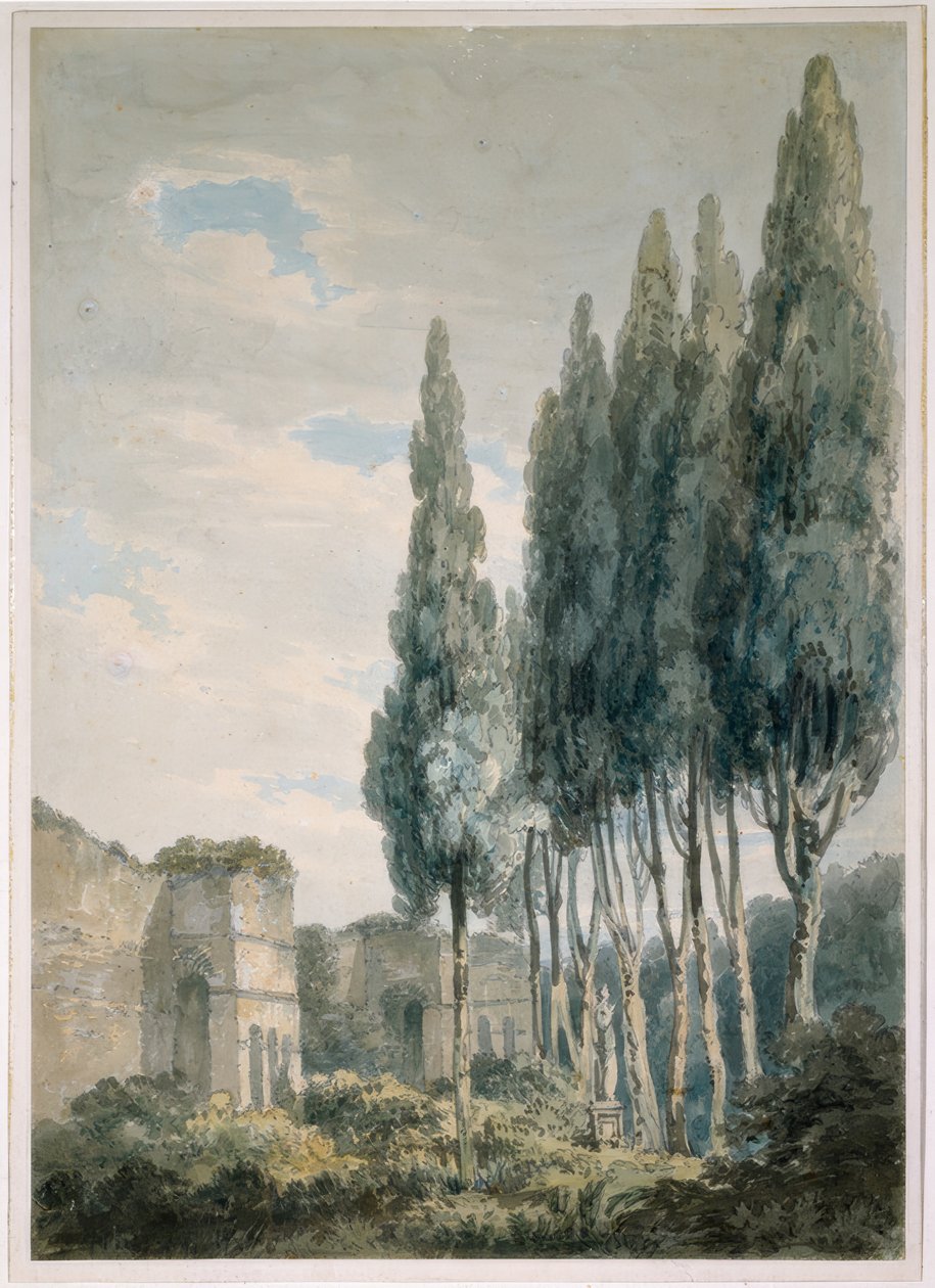 I Ludovisi-haverne, Rom af Joseph Mallord William Turner