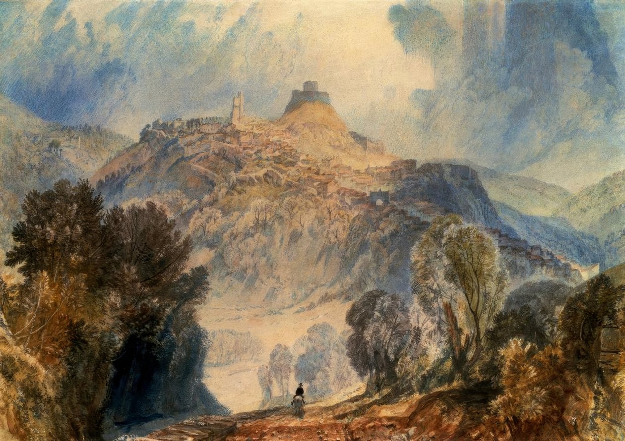Launceston, Cornwall af Joseph Mallord William Turner