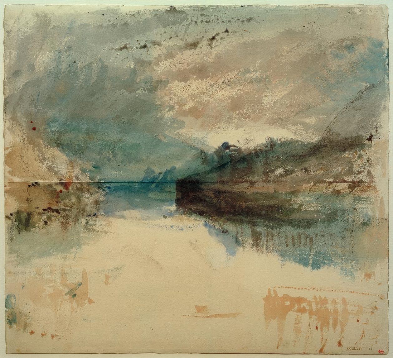 Luzern af Joseph Mallord William Turner