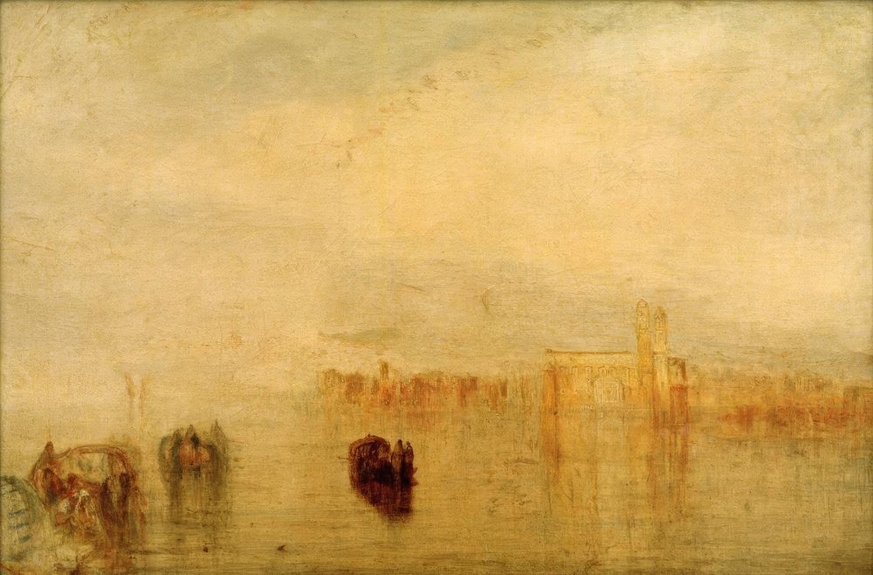 Vender tilbage fra ballet (St. Martha) af Joseph Mallord William Turner