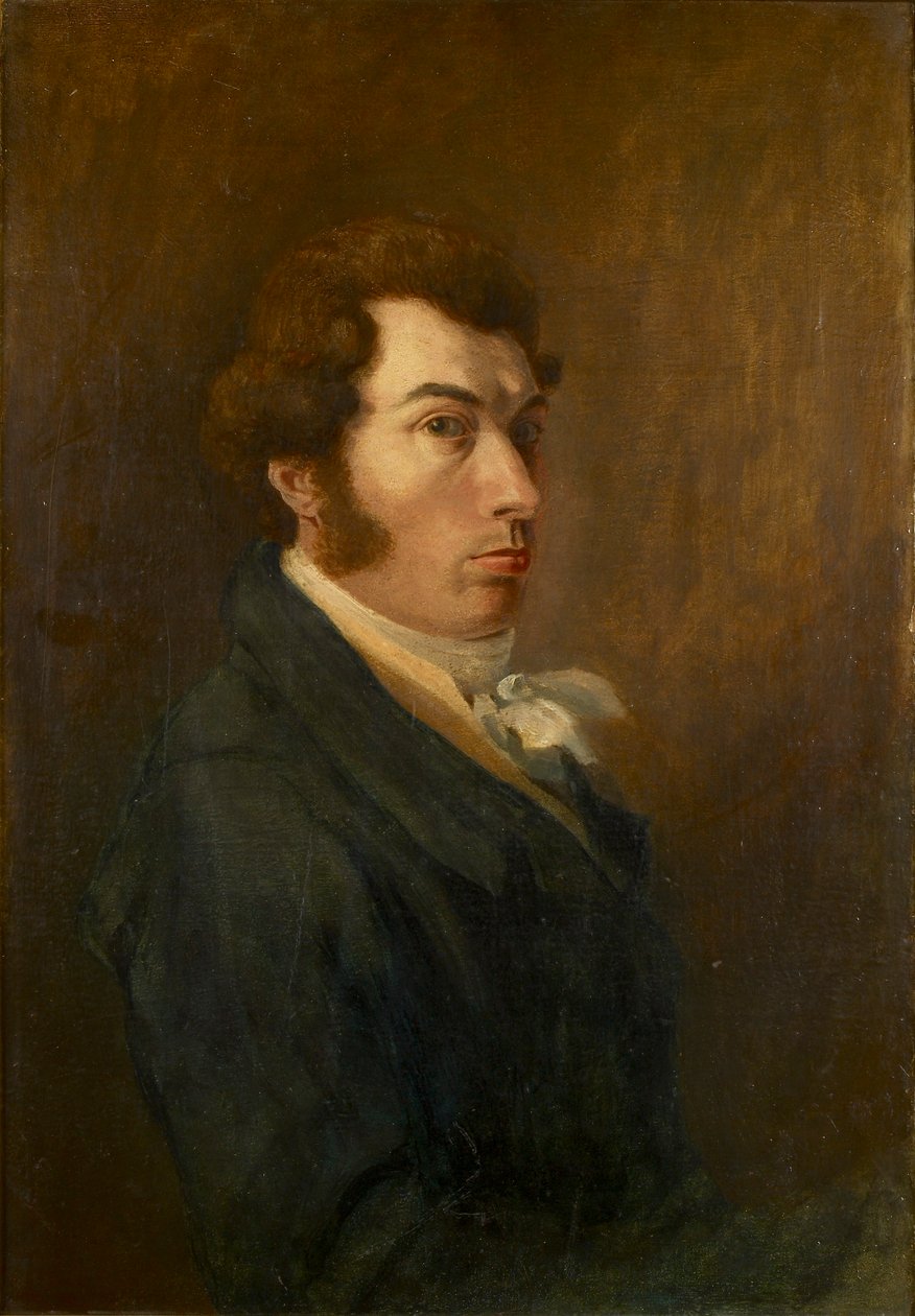 Selvportræt, c1824 af Joseph Mallord William Turner