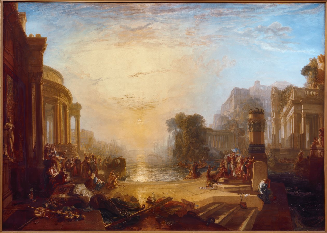 Det karthagiske riges forfald af Joseph Mallord William Turner