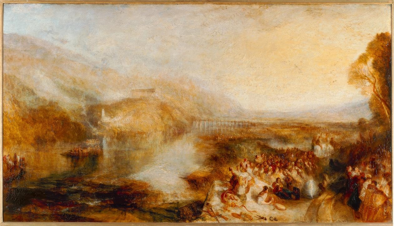 Åbningen af Walhalla af Joseph Mallord William Turner
