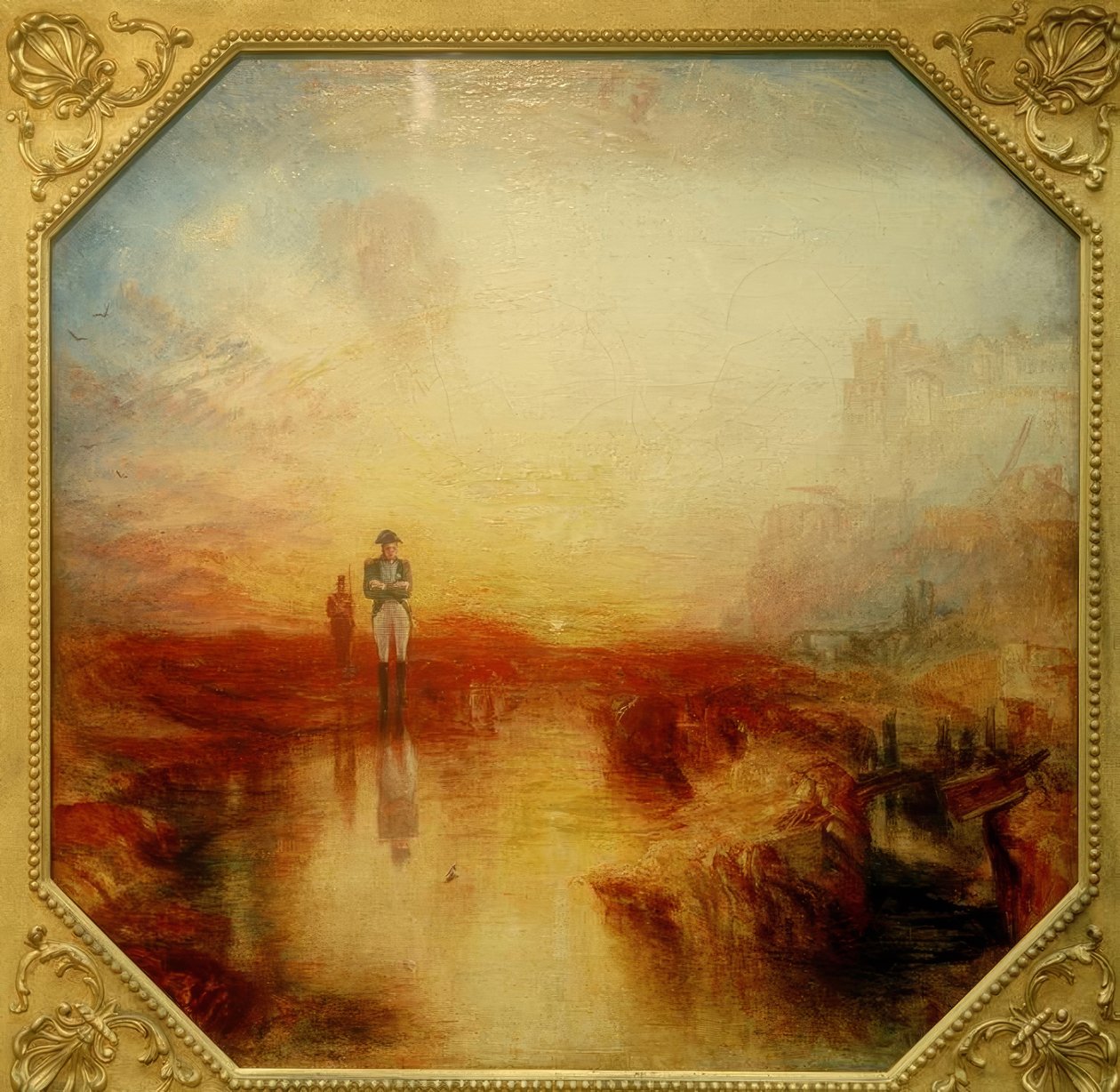 Krig. Eksilet og Rock Limpet af Joseph Mallord William Turner
