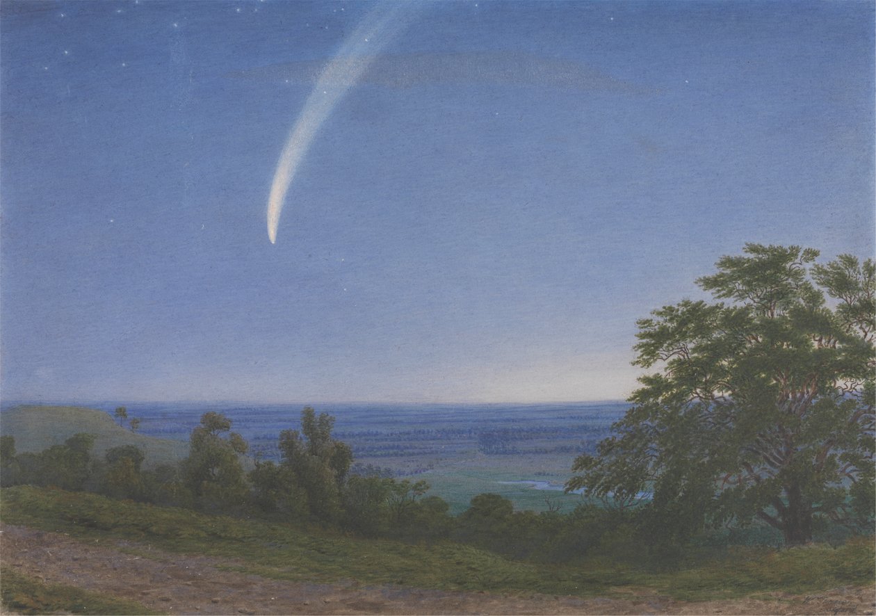 Donatis komet af William Turner of Oxford