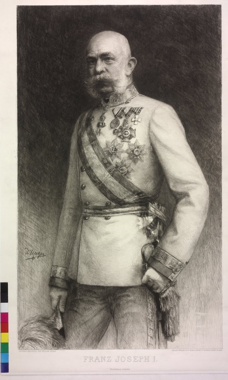 Kejser af Østrig Franz Joseph I af William Unger