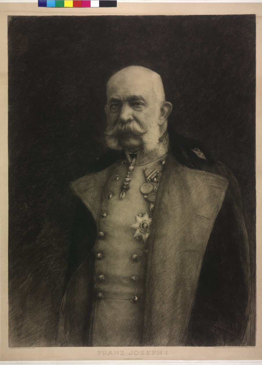 Kejser af Østrig Franz Joseph I af William Unger