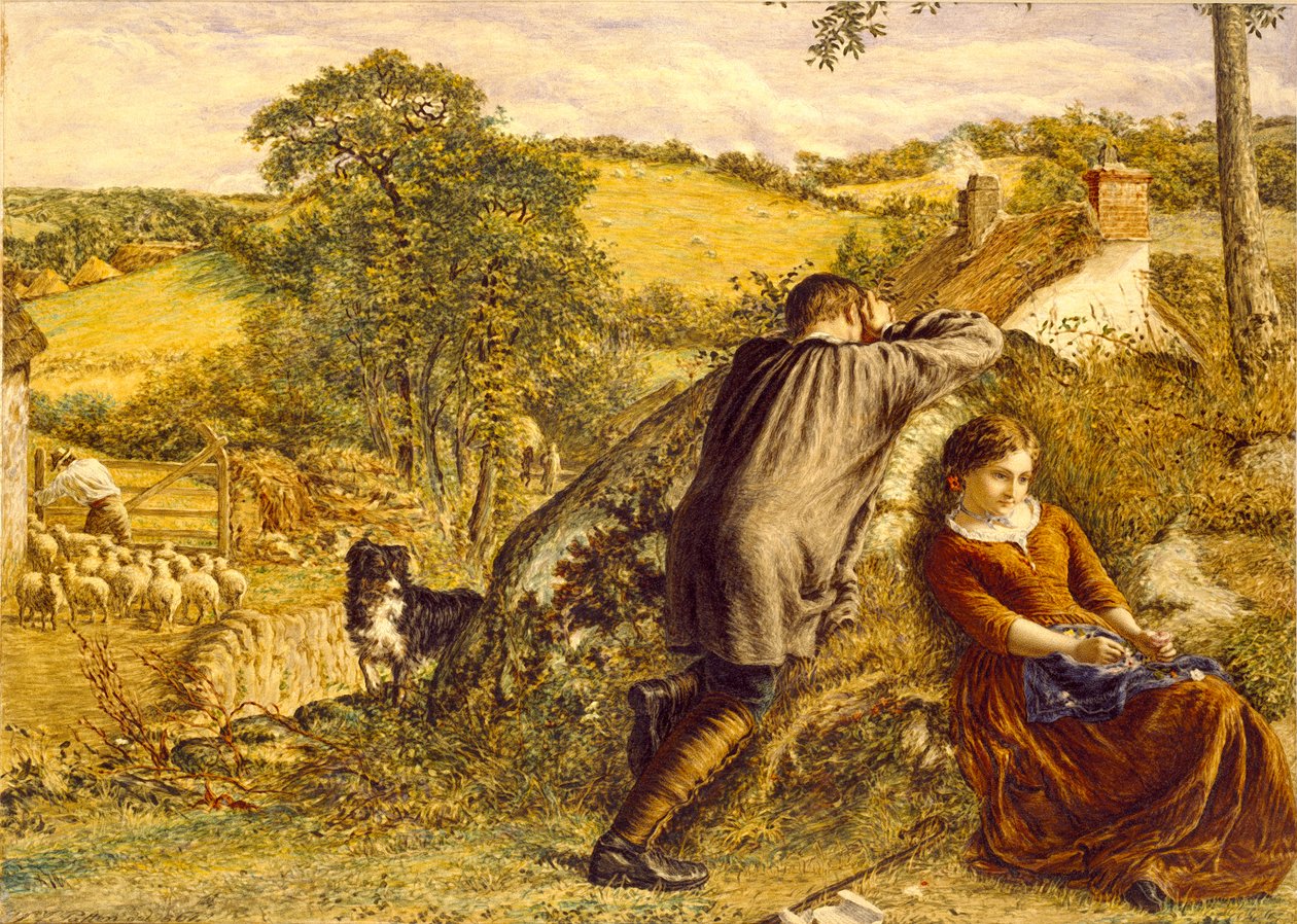 Hyrdedragten afvist, 1861 af William Vandyke Patten