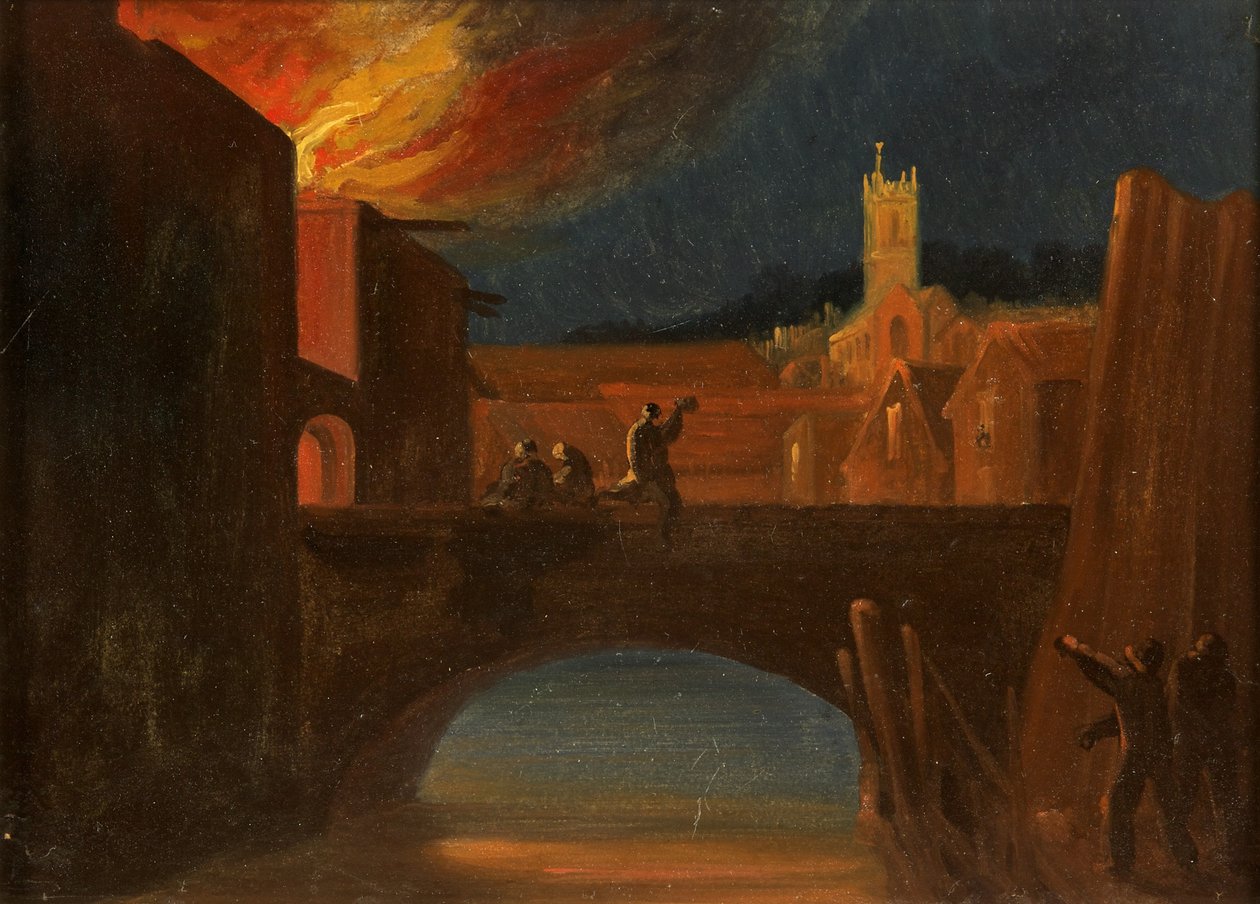 Bristol Riots: The Burning of Bridewell, med St Michael