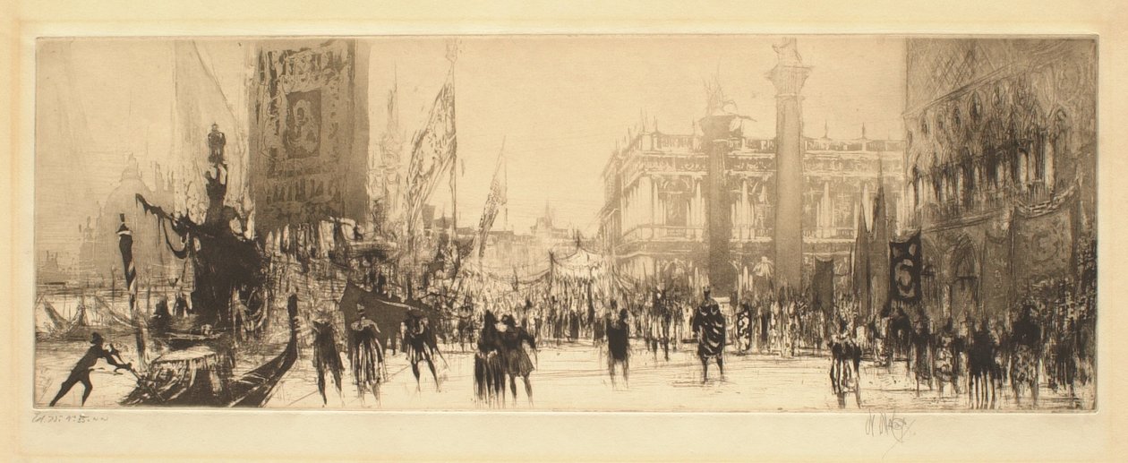 En venetiansk fest af William Walcot
