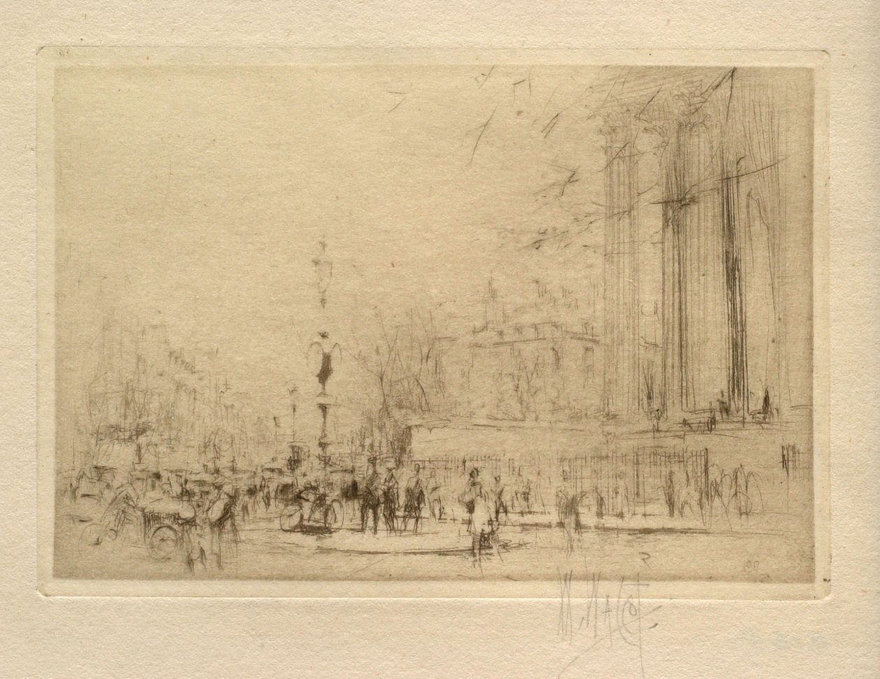La Madeleine, Paris af William Walcot
