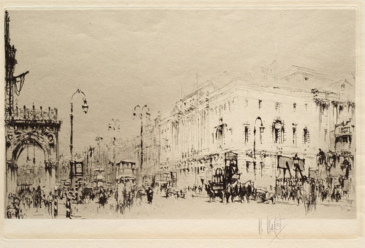 Gade i London af William Walcot