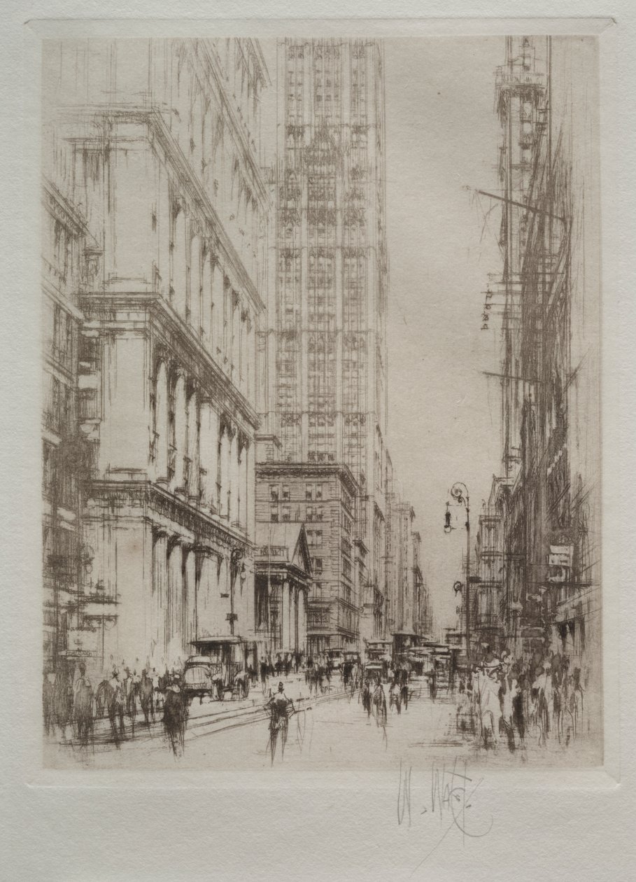 Nedre Broadway af William Walcot